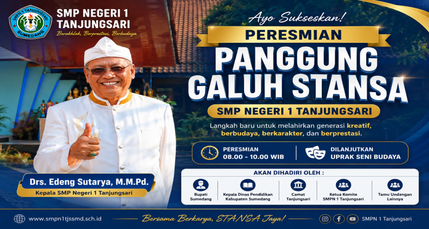 SMP Negeri 1 Tanjungsari Siap Gelar Peresmian Panggung Galuh STANSA