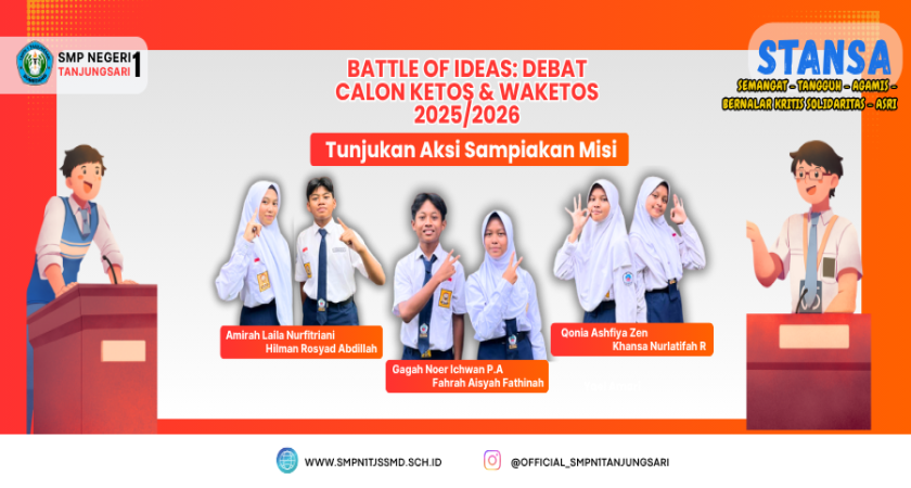 Battle of Ideas: Debat Calon Ketos & Waketos 2025/2026