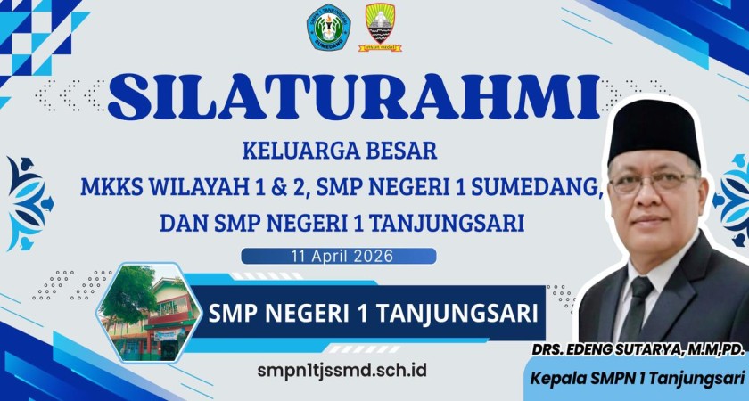 Hangatnya Silaturahmi, Eratkan Kebersamaan di SMP Negeri 1 Tanjungsari