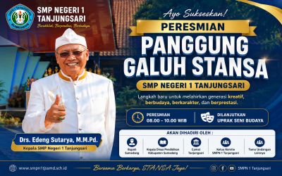 SMP Negeri 1 Tanjungsari Siap Gelar Peresmian Panggung Galuh STANSA
