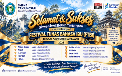 Siswa-Siswi SMPN 1 Tanjungsari Raih Prestasi Gemilang pada FTBI Tingkat Kabupaten Sumedang 2026