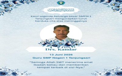 Innalillahi wa Inna Ilaihi Raji'un Keluarga Besar SMP Negeri 1 Tanjungsari Berduka atas Wafatnya Bapak Drs. Kandar