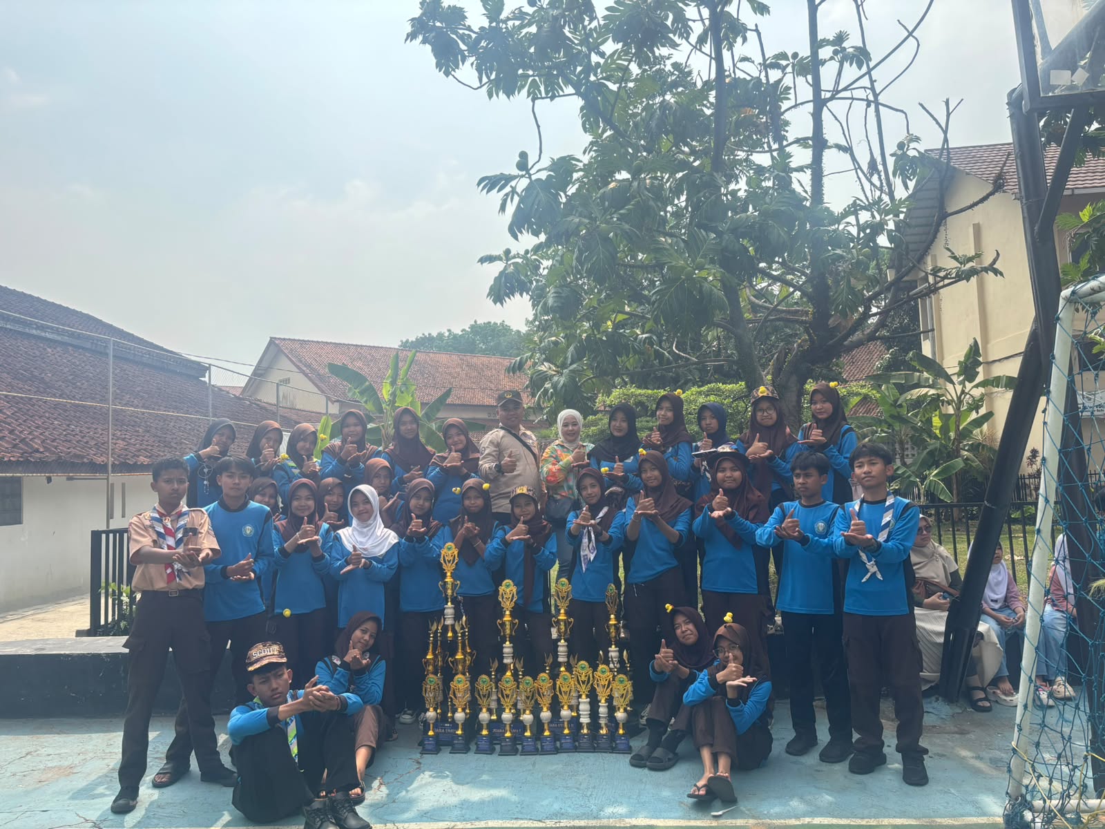 Prestasi Pramuka SMPN 1 Tanjungsari pada LKB30 Scout Pedjoeang 2026